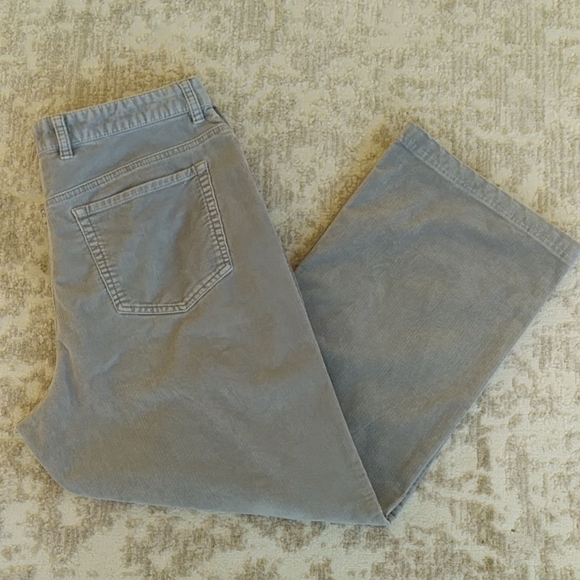 Eddie Bauer Pants - Eddie Bauer Corduroy Bootcut Fit Pants 16 Gray Grey